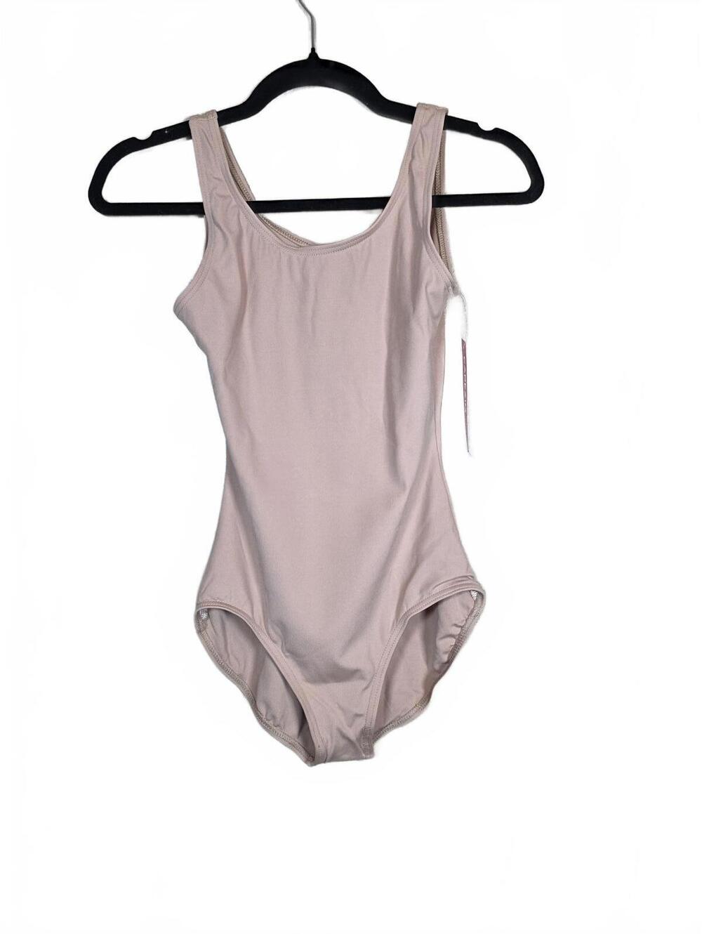 Capezio Women’s Team Basic Tank Leotard Light Suntan Medium